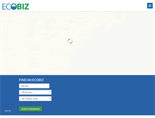 Tablet Screenshot of ecobiz.org